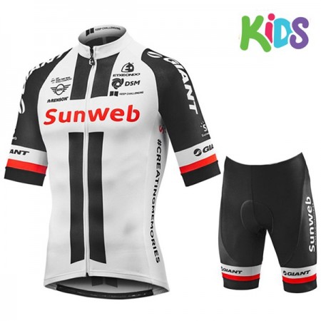 Tenue Cycliste et Cuissard Enfant 2018 Team Sunweb N001